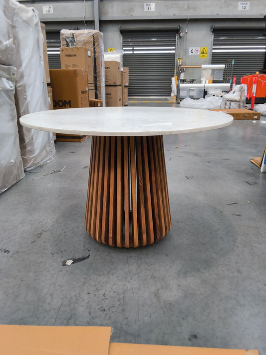 VICDC CLV20264 Nesst Dining table Natural/Marble